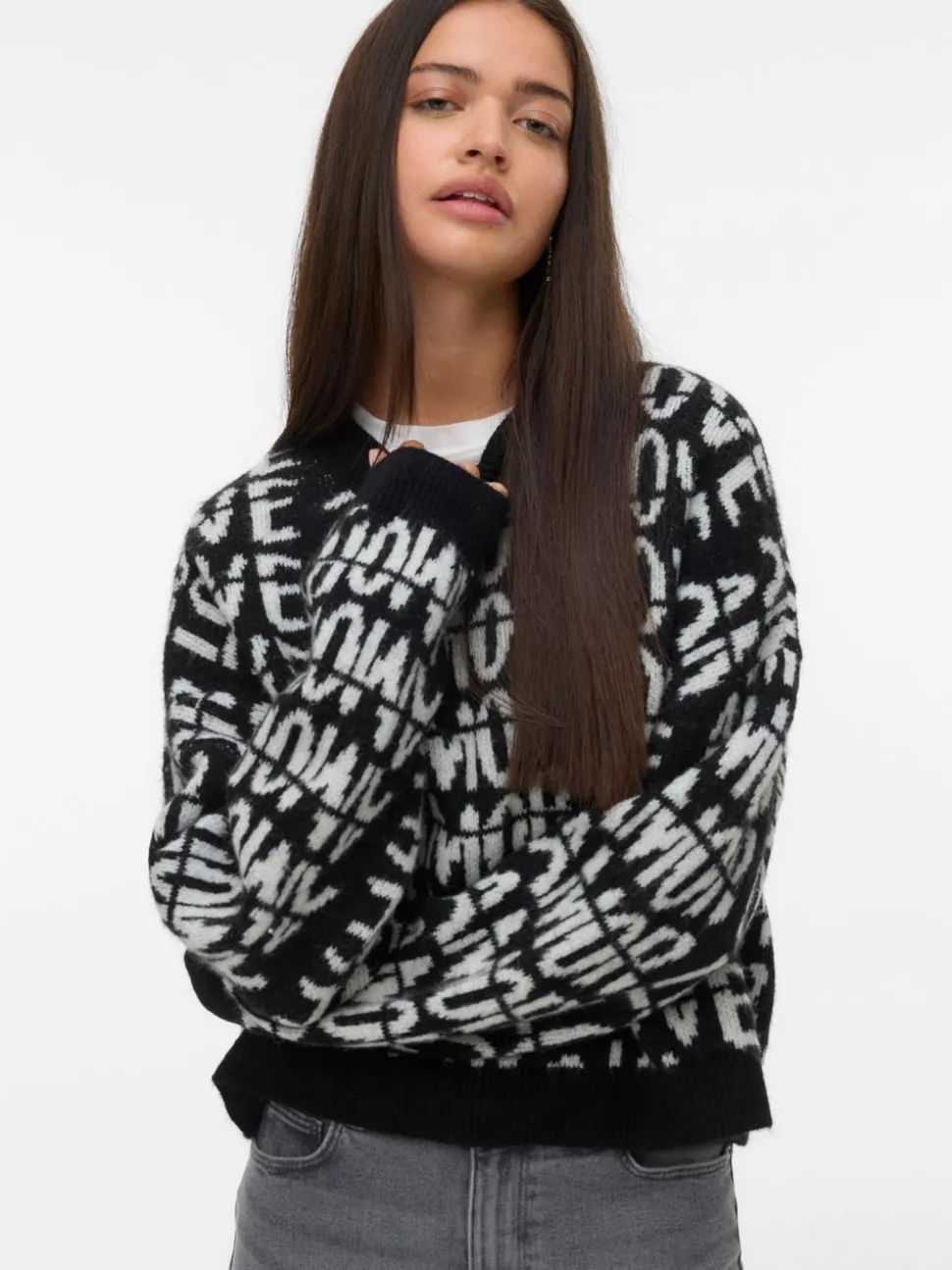 VMLOVE Gebreide pullover