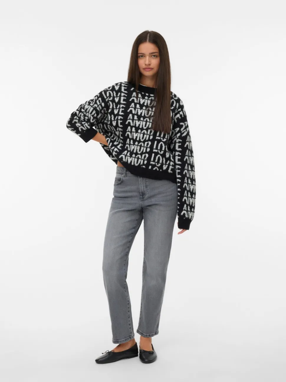 VMLOVE Gebreide pullover