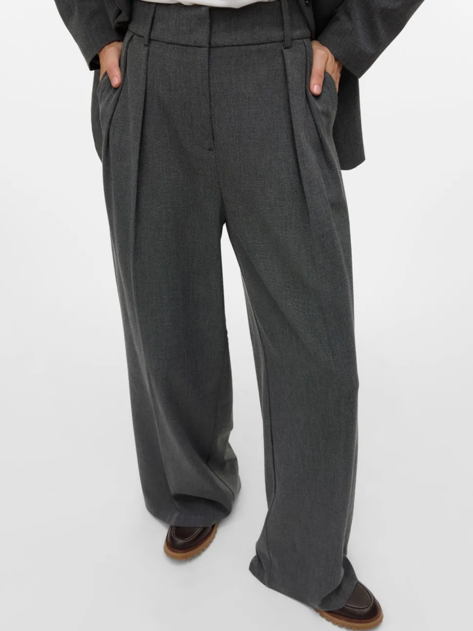 VMLOVELY Mid waist Broek