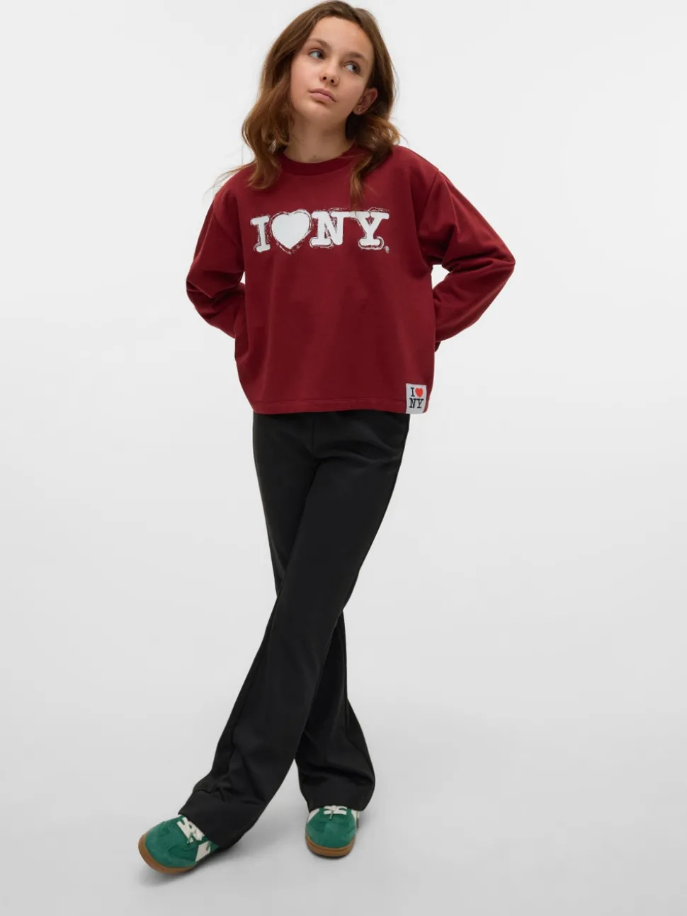 VMLUCCAKAMMA Mid waist Broek