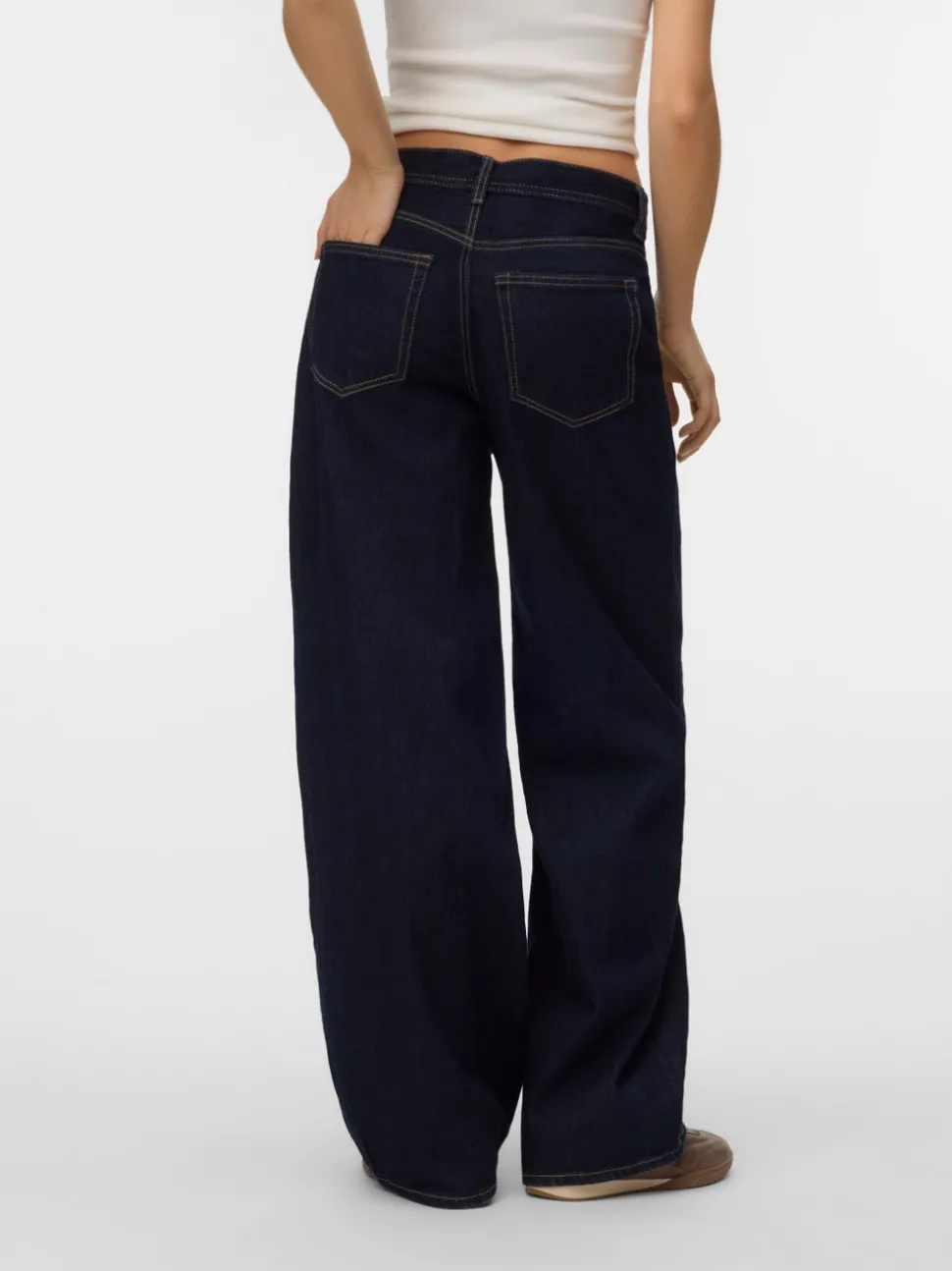 VMLULLU Low waist Wide leg fit Jeans