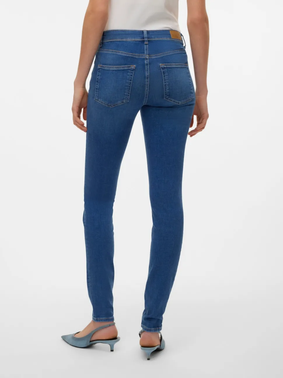 VMLUX Mid rise Slim fit Jeans