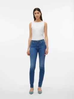 VMLUX Mid rise Slim fit Jeans