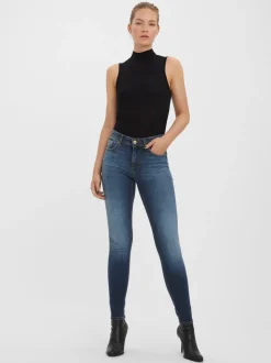 VMLUX Mid rise Slim fit Jeans