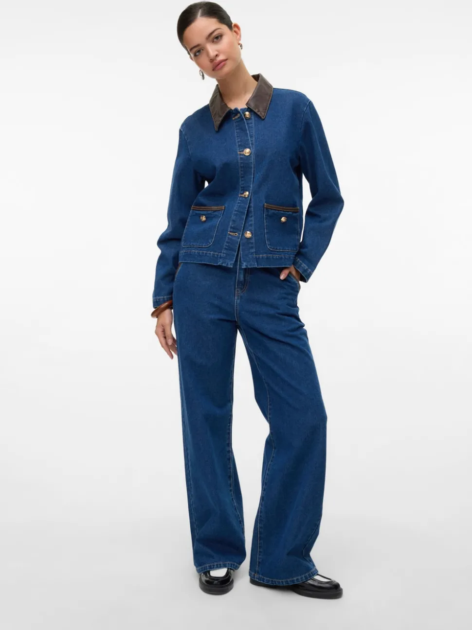 VMMARGOT High rise Wide leg fit Jeans