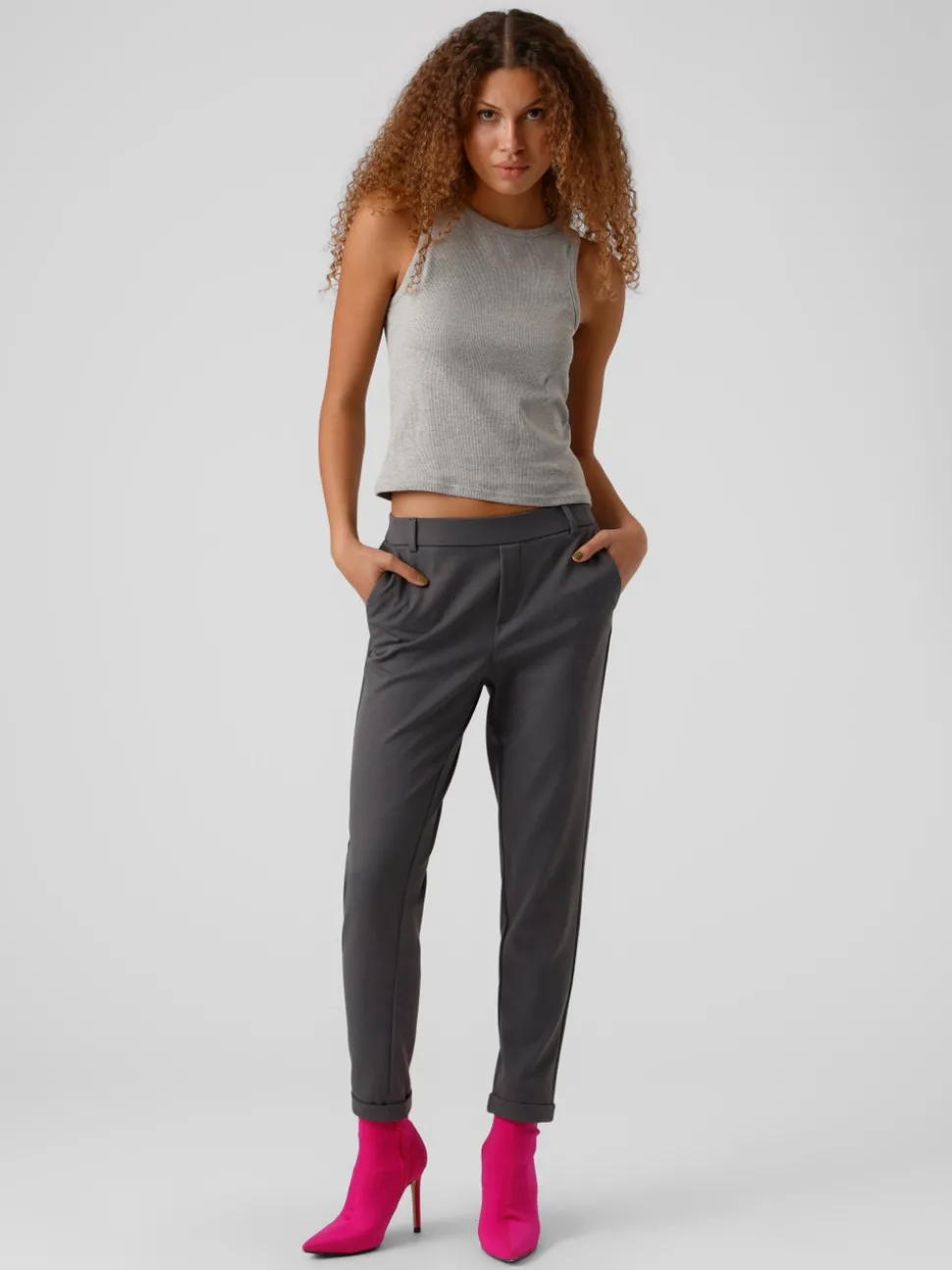 VMMAYA Mid waist Broek