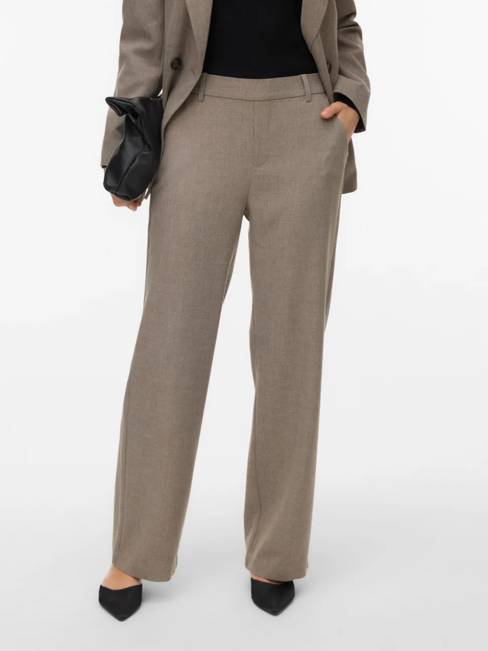 VMMAYA Mid waist Broek