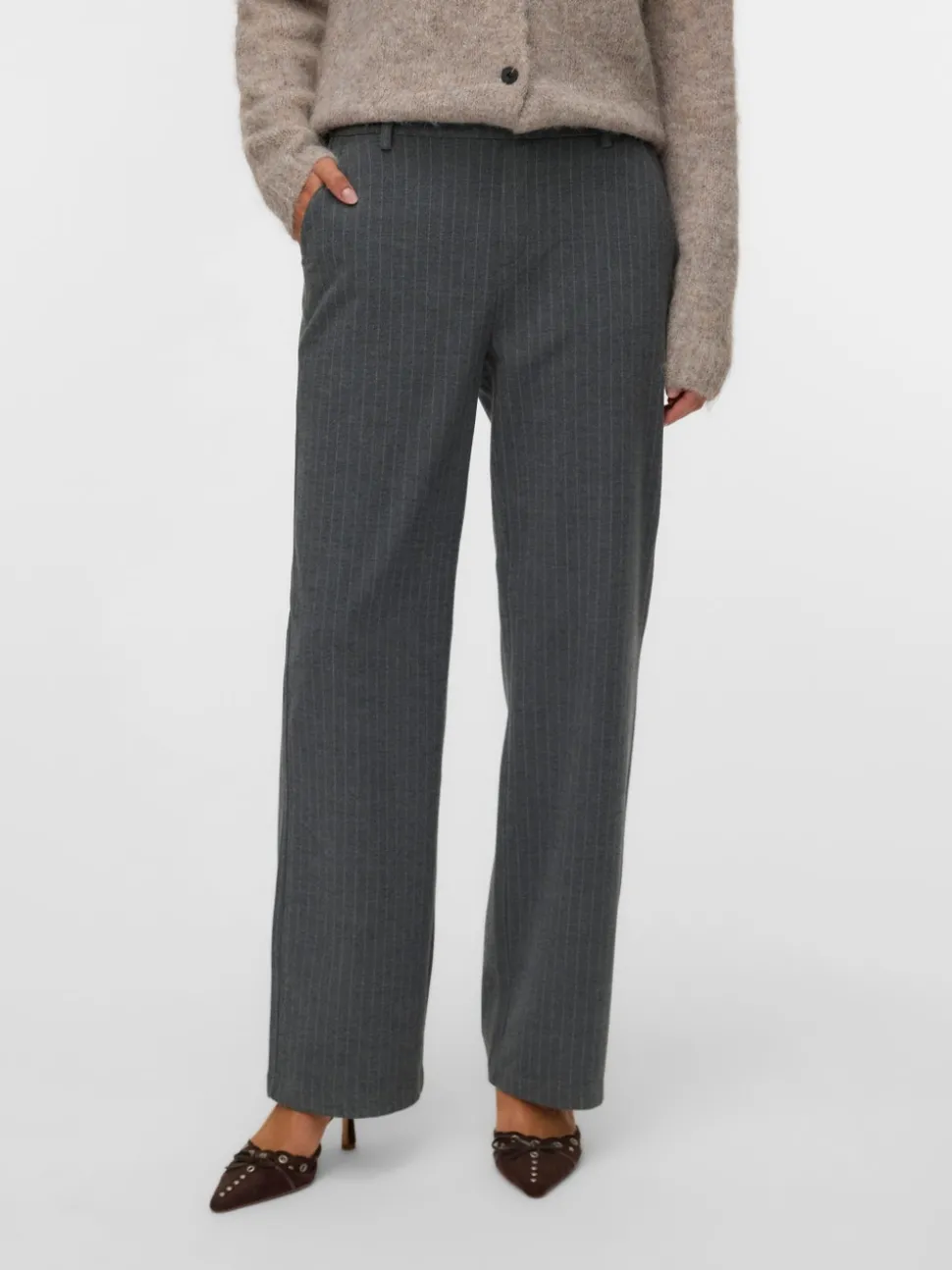 VMMAYA Mid waist Broek