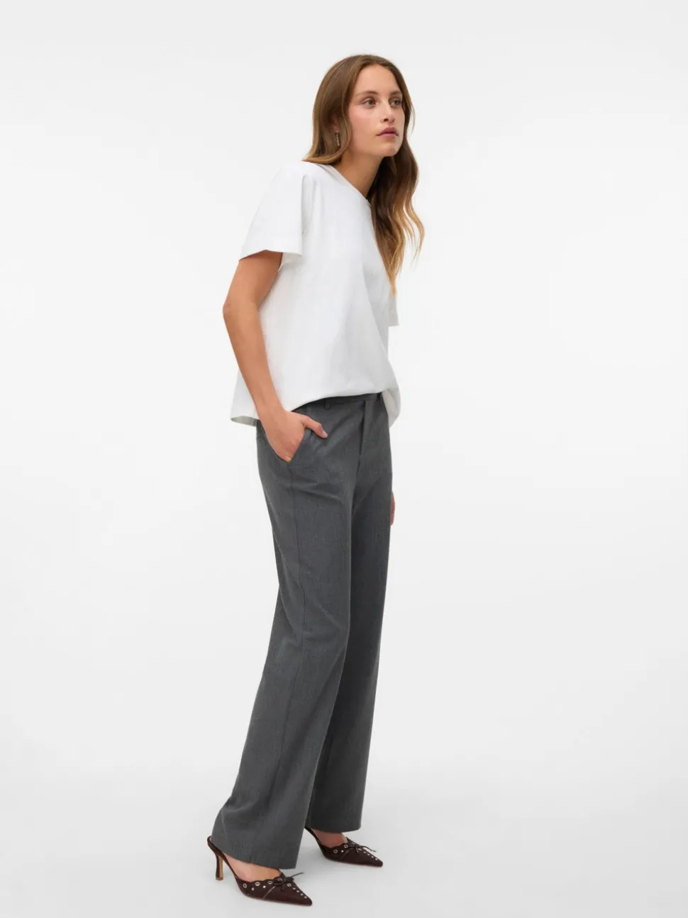 VMMAYA Mid waist Broek