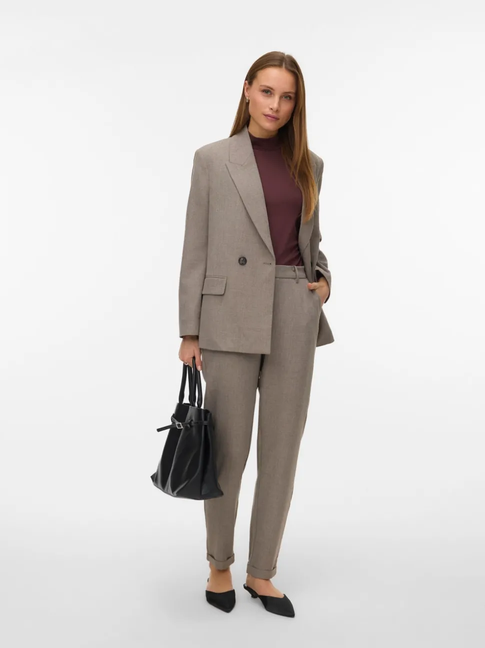 VMMAYA Mid waist Broek