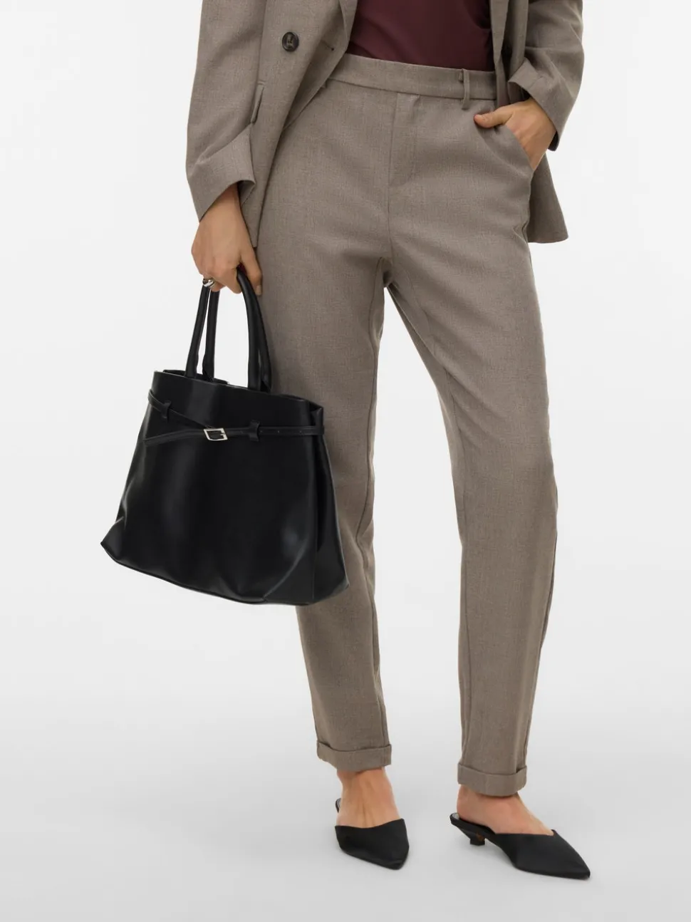VMMAYA Mid waist Broek