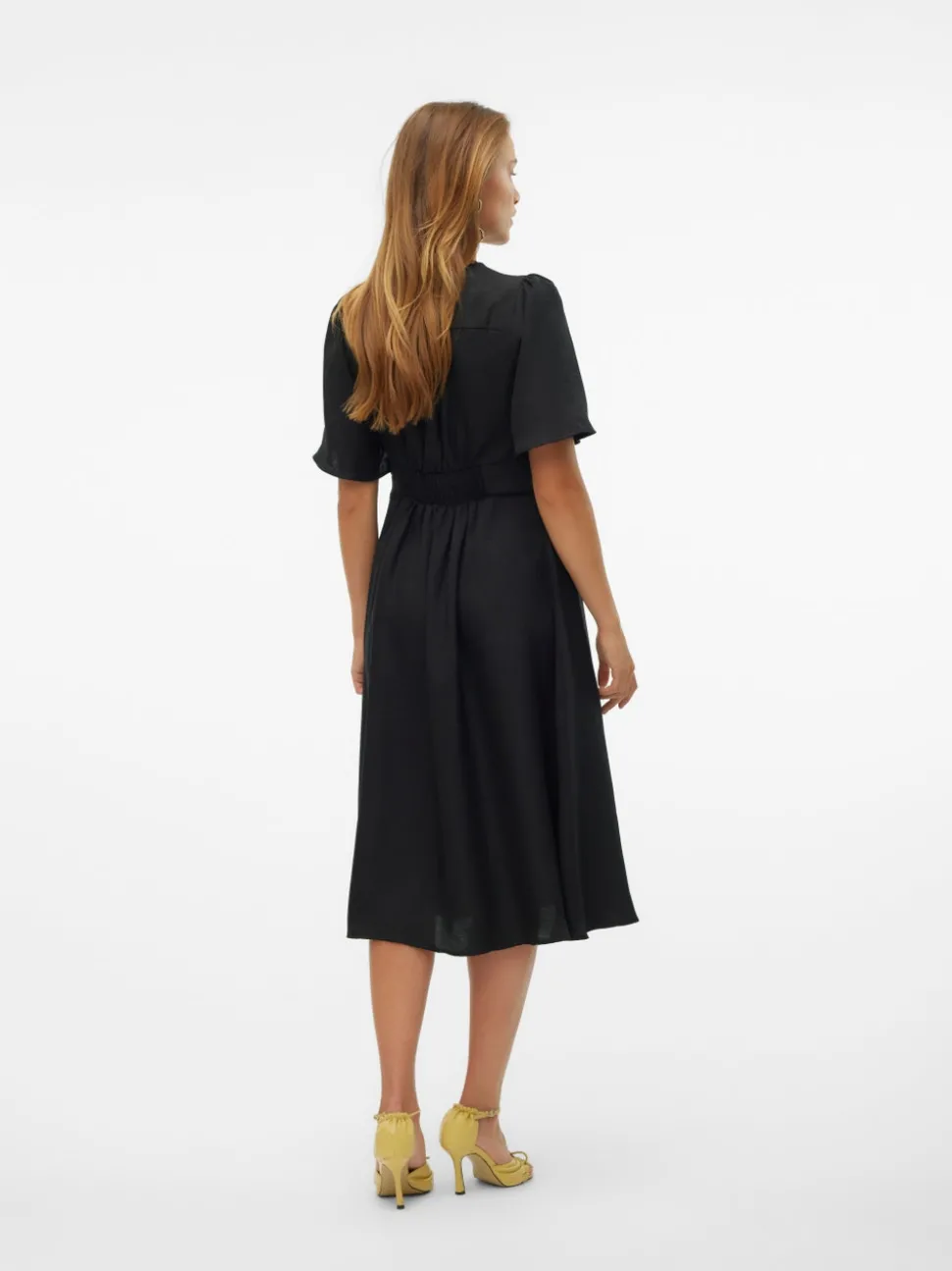 VMMELANEY Midi-jurk