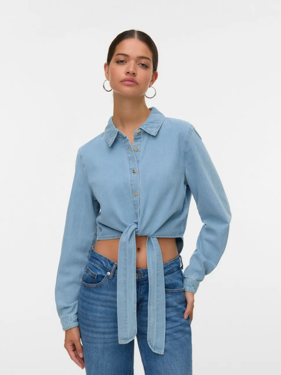 VMMELANEY Denim overhemd