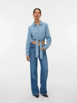 VMMELANEY Denim overhemd
