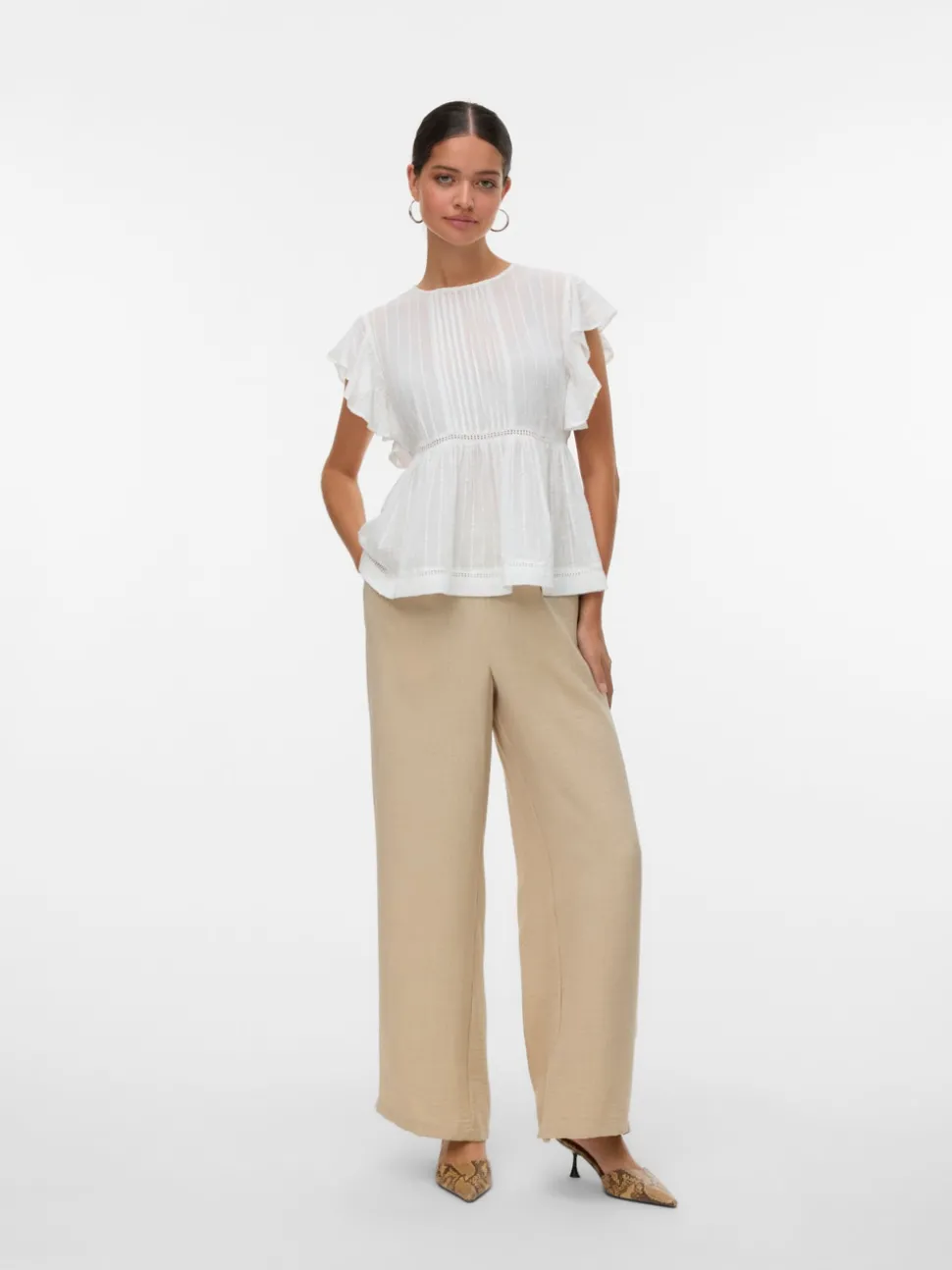 VMMELANEY High waist Broek
