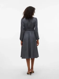 VMMELANEY Midi-jurk