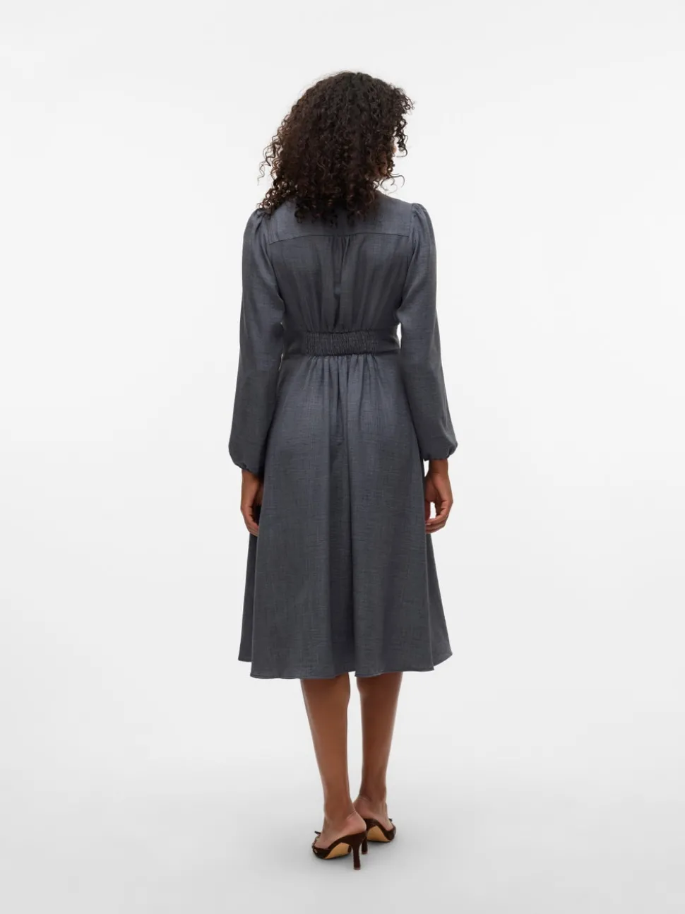 VMMELANEY Midi-jurk