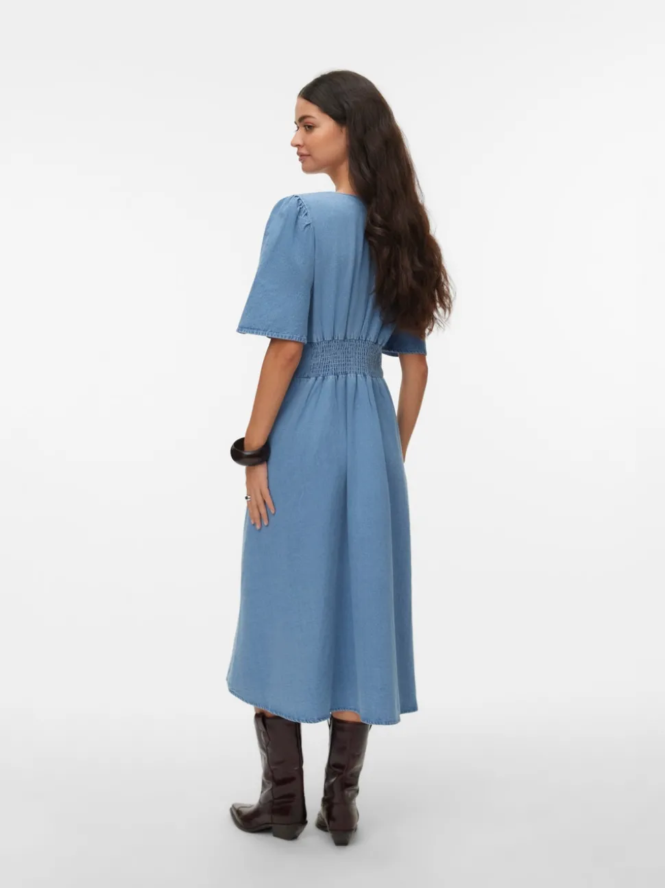 VMMELANEY Midi-jurk