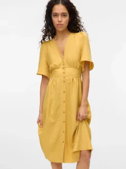 VMMELANEY Midi-jurk