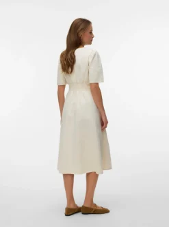 VMMELANEY Midi-jurk