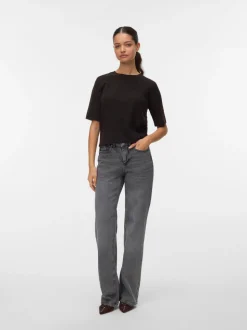 VMMELISA Mid rise Wide leg fit Jeans