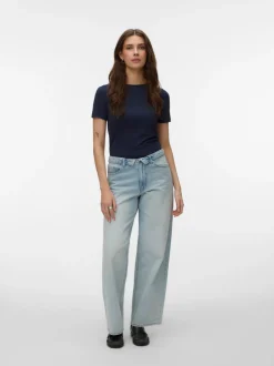 VMMILOU Mid waist Wide leg fit Jeans