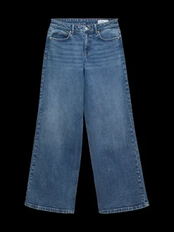 VMMIRA Mid rise Brede pasvorm - bijgesneden Jeans