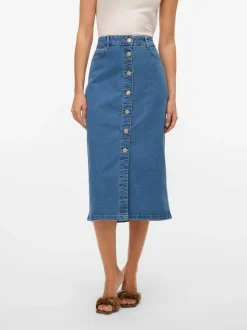 VMNATTY Mid waist Midi-rok