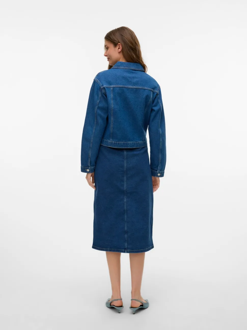 VMNATTY Mid waist Midi-rok