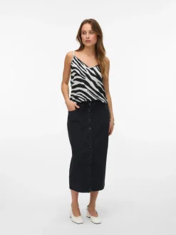 VMNATTY Mid waist Midi-rok