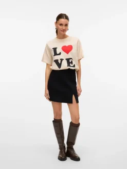 VMNELLY High waist Korte rok
