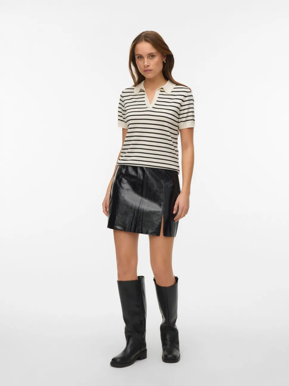 VMNELLY High waist Korte rok