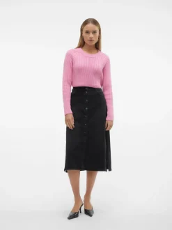 VMNELLY High waist Lange rok
