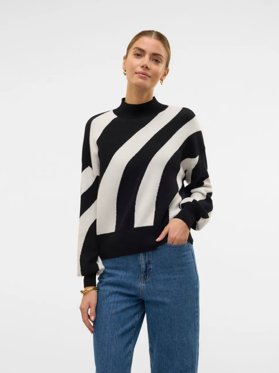 VMNEWLABI Gebreide pullover