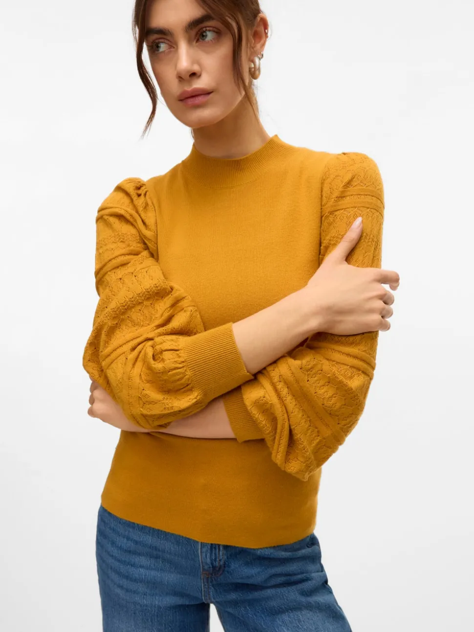 VMNEWLIMONE Gebreide pullover