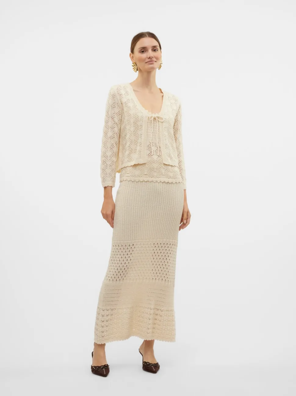 VMNEWVERENA Gebreid vest