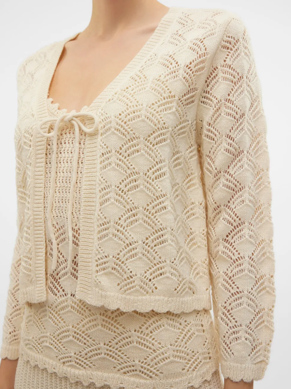 VMNEWVERENA Gebreid vest