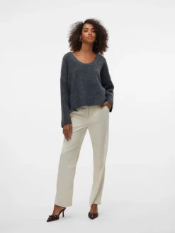 VMNORA Mid waist Broek