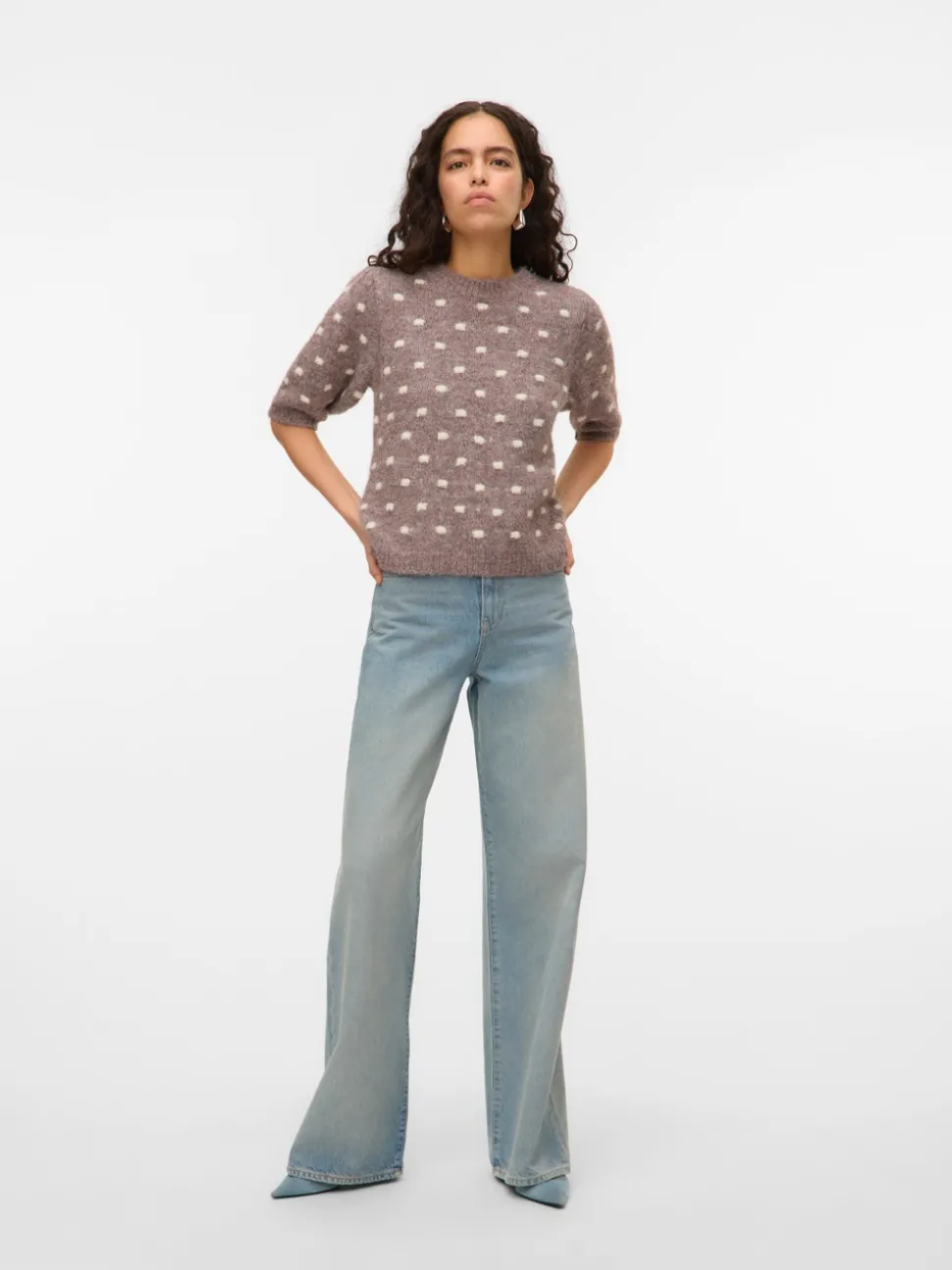 VMNOVAHDOTTY Gebreide pullover