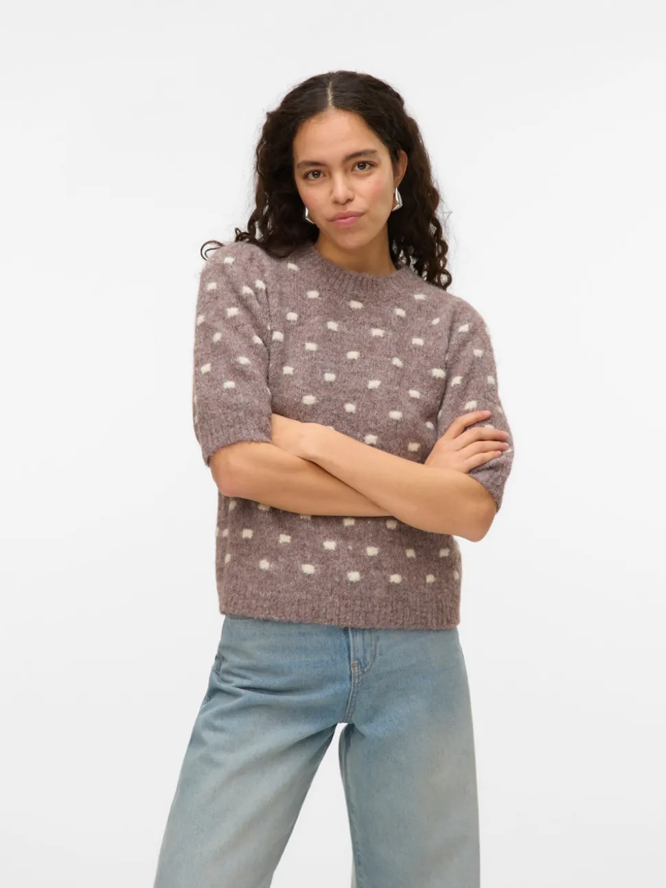 VMNOVAHDOTTY Gebreide pullover