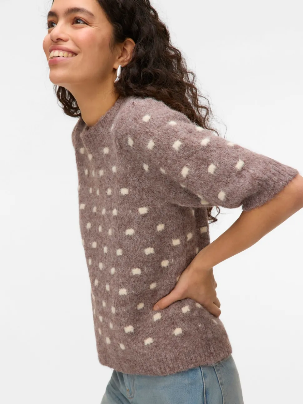 VMNOVAHDOTTY Gebreide pullover