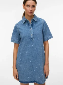 VMOCINA Midi-jurk