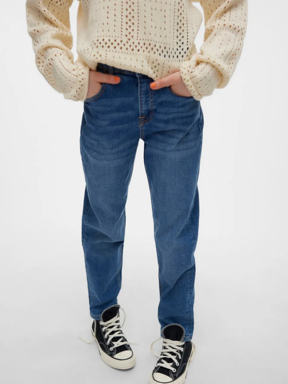 VMOLIVIA High rise Mom fit Jeans