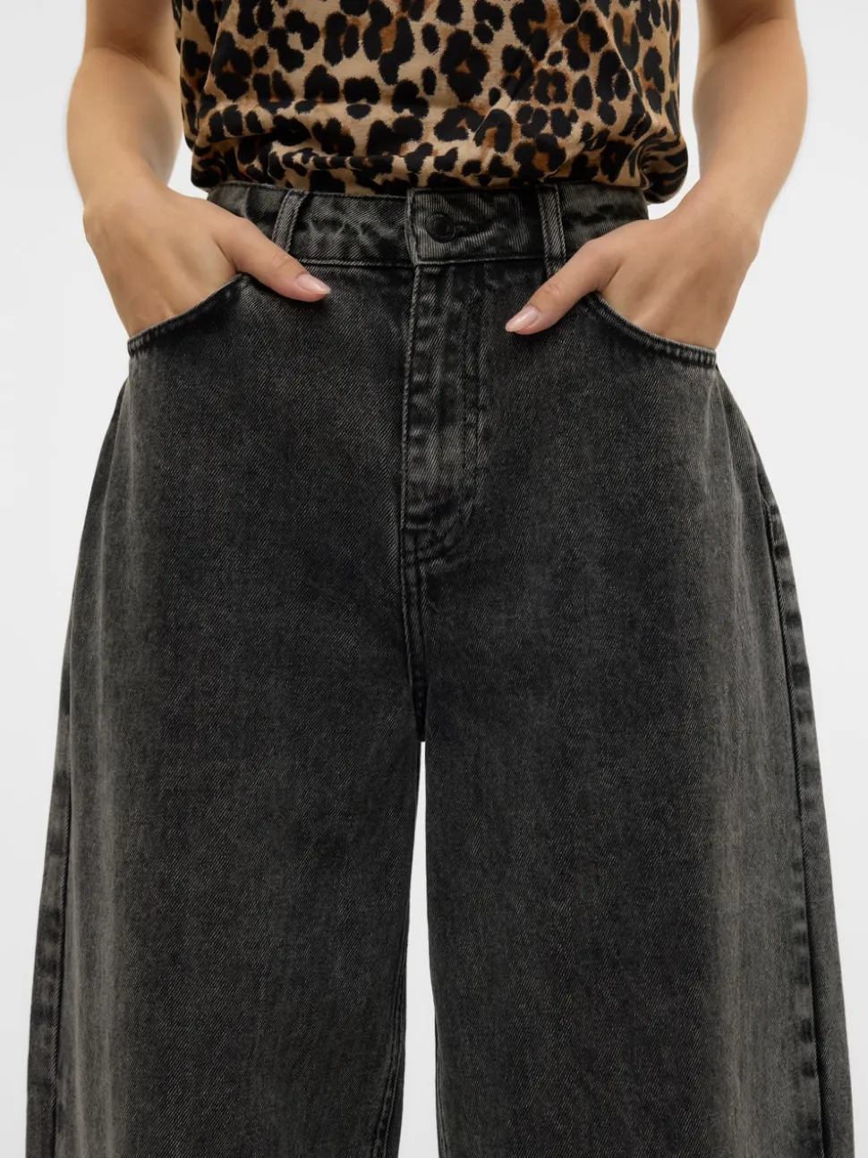 VMOLLIE High waist Baggy fit Jeans