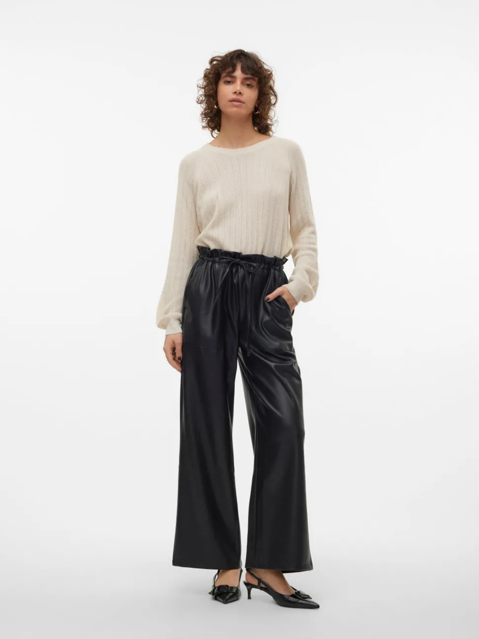 VMPAULINA High waist Broek
