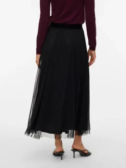 VMPEARL Mid waist Lange rok