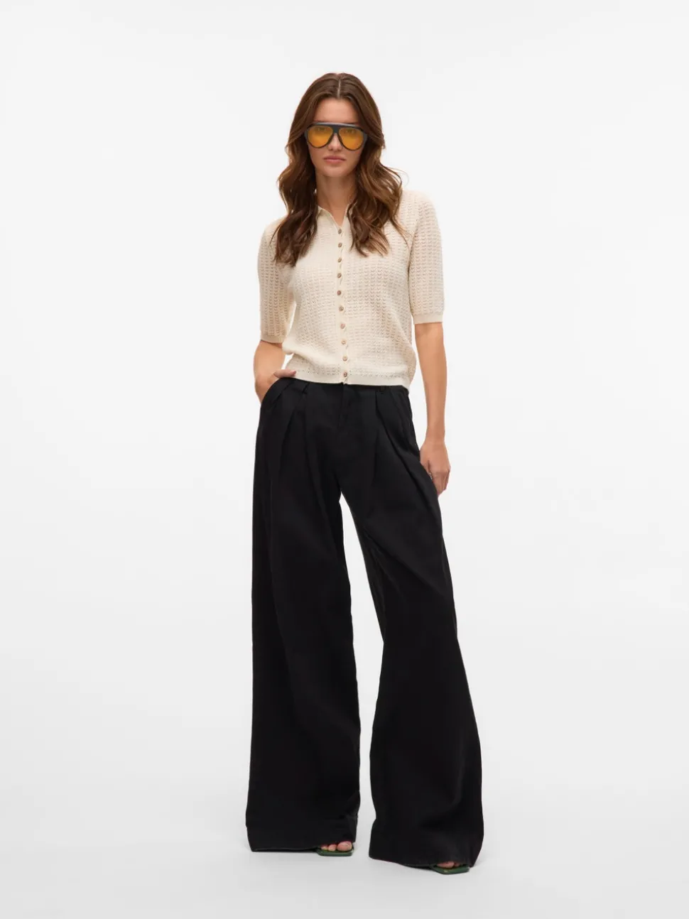 VMPENNIE High rise Wide leg fit Jeans