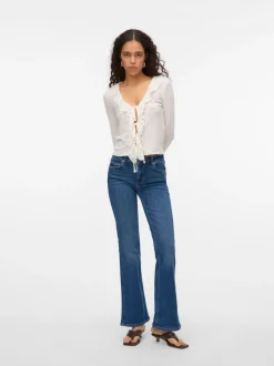 VMPHOEBE Mid rise Flared fit Jeans