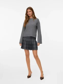 VMPIPER Mid waist Korte rok