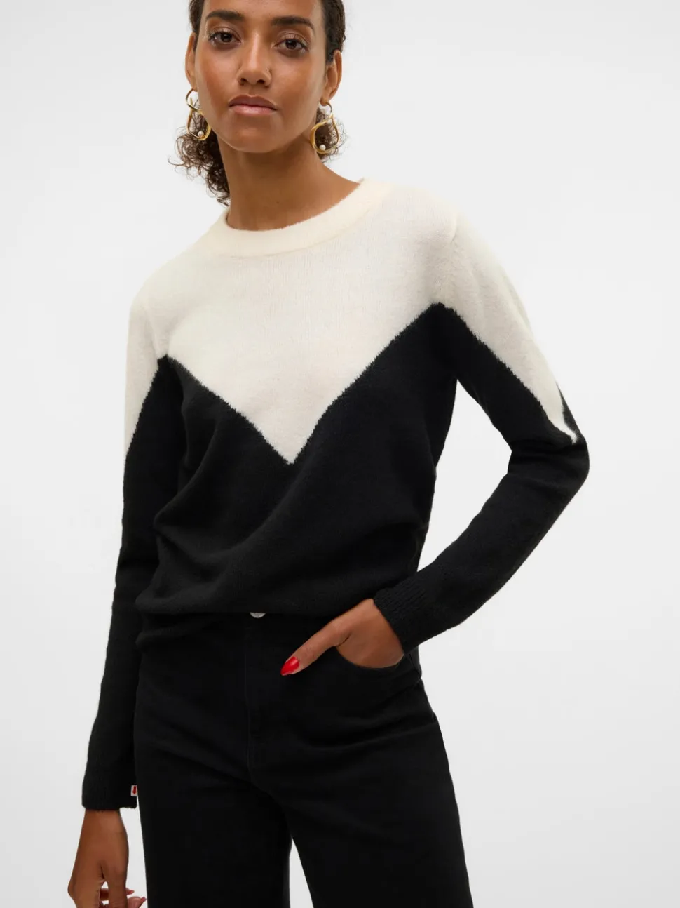 VMPLAZA Gebreide pullover